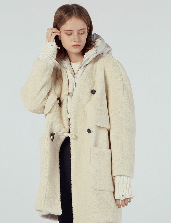 리얼미어나더미 더플코트