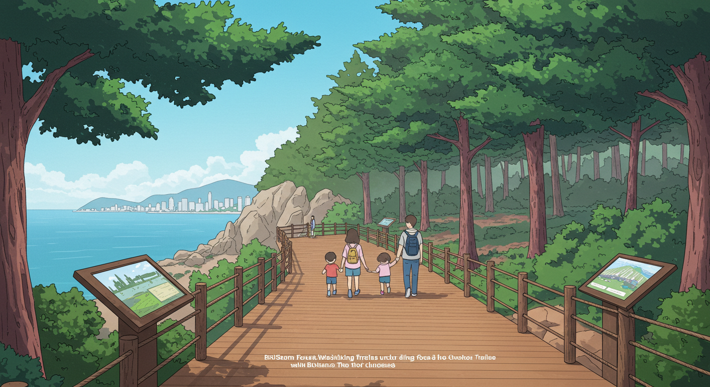 부산 숲속 산책길 추천과 가족 나들이 코스