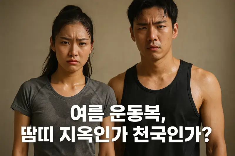 스포츠웨어 고르는 법 하나로 땀띠&middot;습진 예방 끝