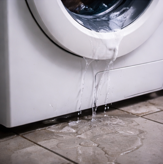 세탁기누수