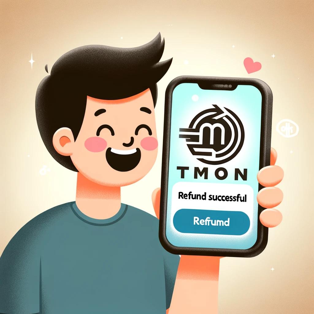 티몬 환불 완료