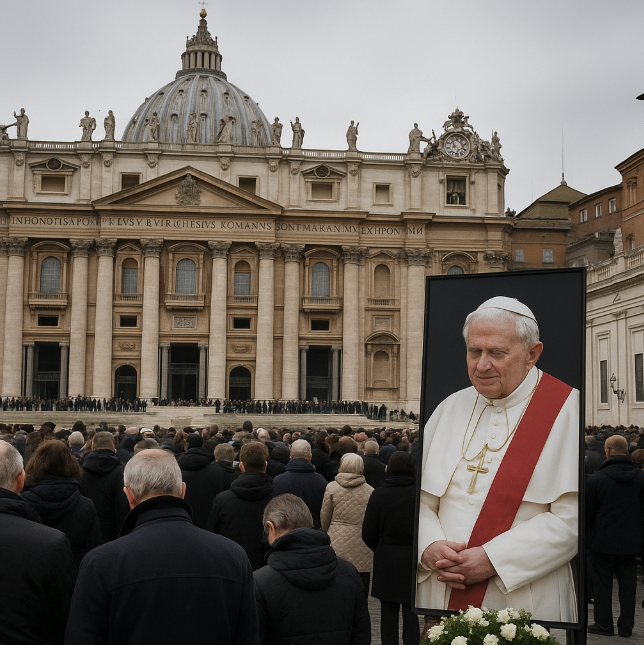 천주교 최고 지도자의 마지막 여정