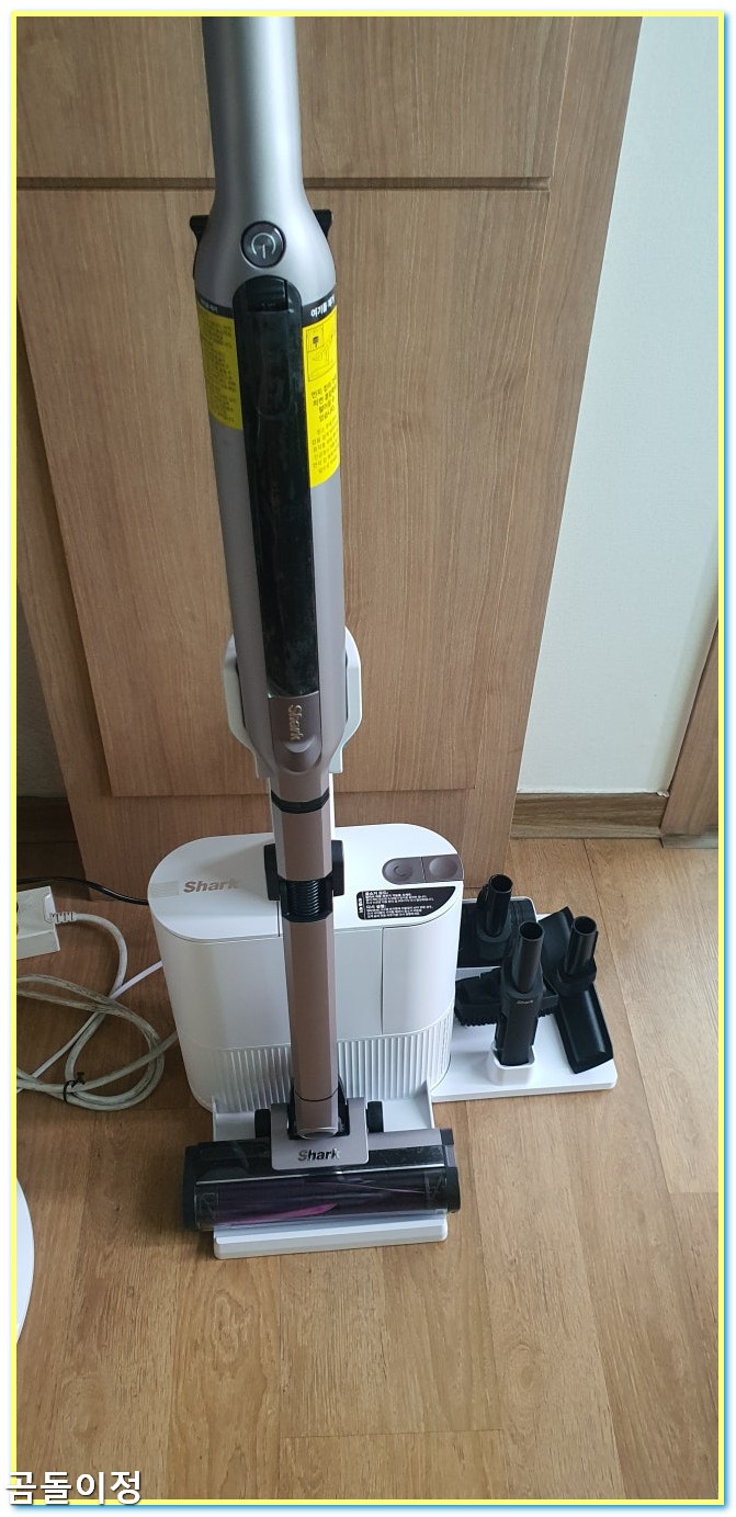 샤크 에보파워 시스템 IQ+ 무선청소기 원터치 분리와 편리한 관리법2