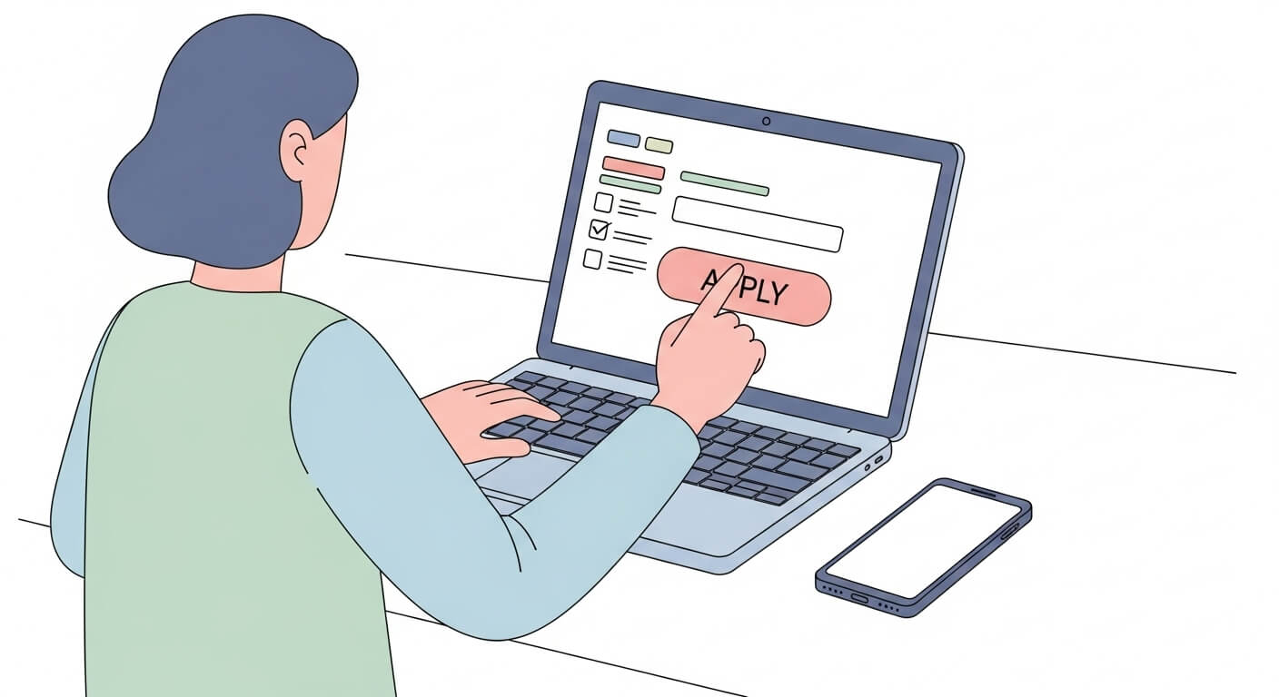 홈택스·손택스를 통해 자녀장려금을 신청하는 과정을 표현 2