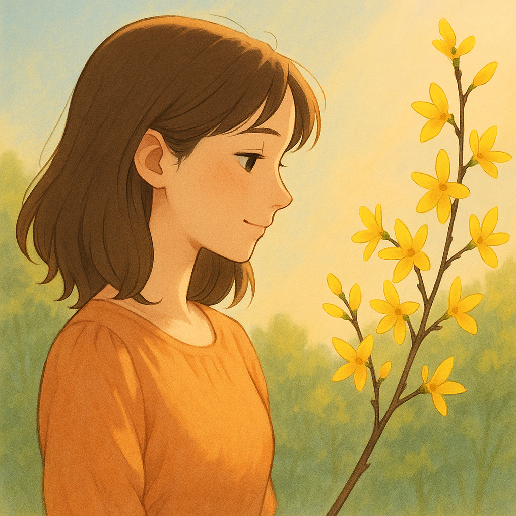 개나리의 꽃말 — “희망” 삶을 위하여