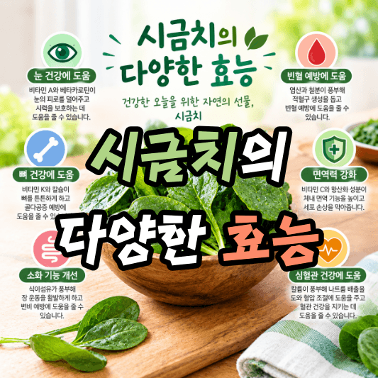 시금치 효능