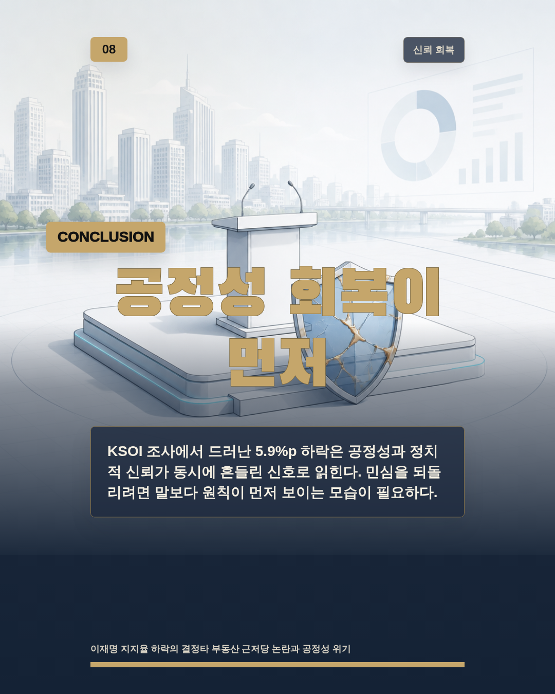 공정성 회복이 먼저