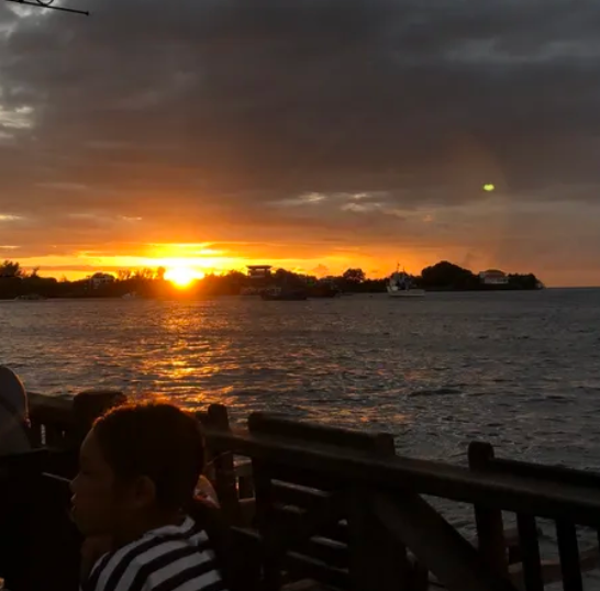 워터프런트 야경사진