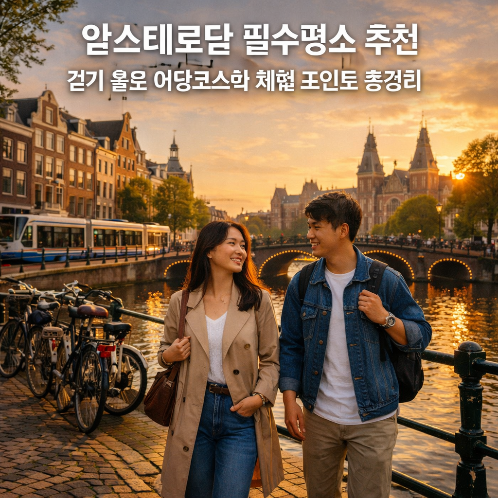 암스테르담 필수명소 추천 걷기 좋은 여행코스와 체험 포인트 총정리