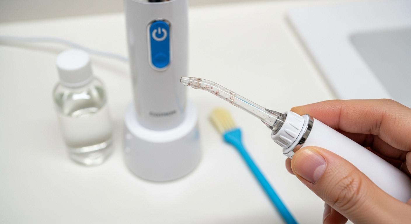 노즐 관리 충전식 구강세정기 내돈내산 후기