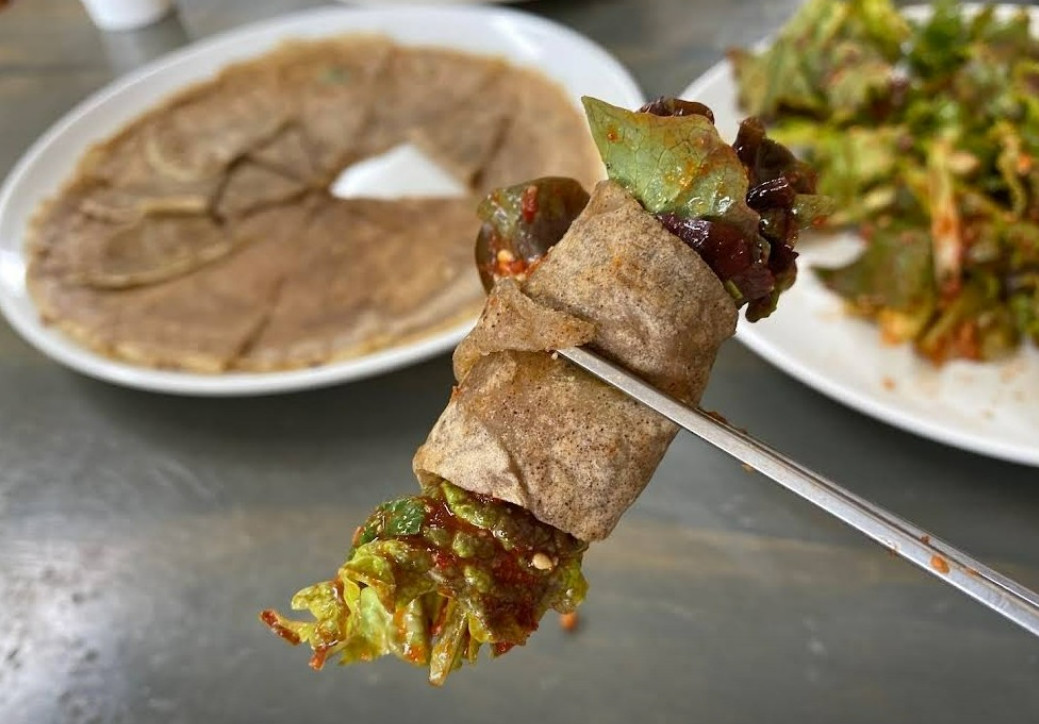 매일아침 추어제비 묵사발