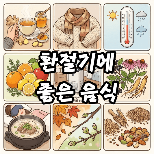 환절기에 좋은 음식