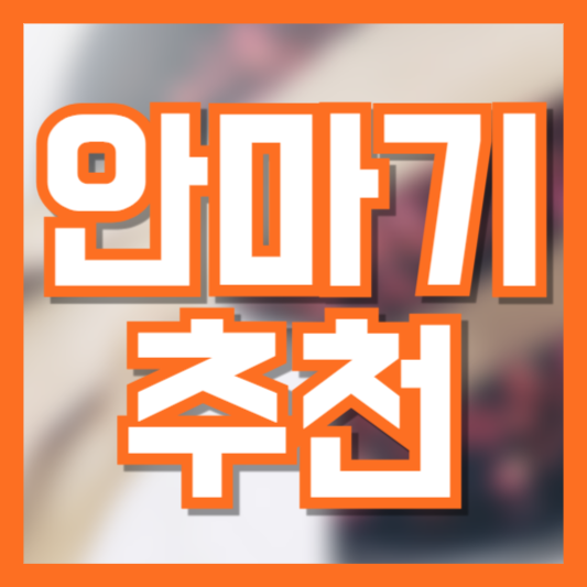 안마기 추천 가격대별 나에게 맞는 제품은!?