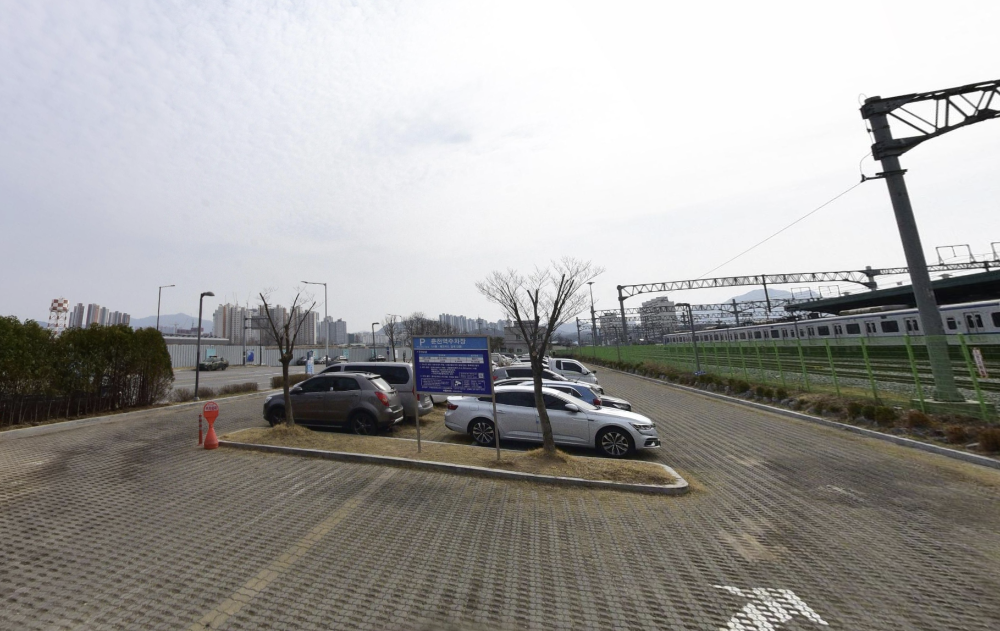 주차장 내부 모습