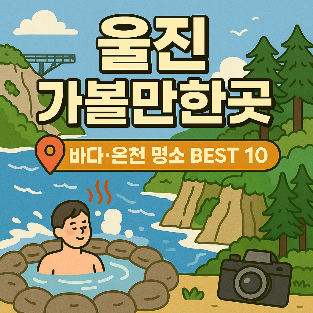 울진 가볼만한곳 베스트10