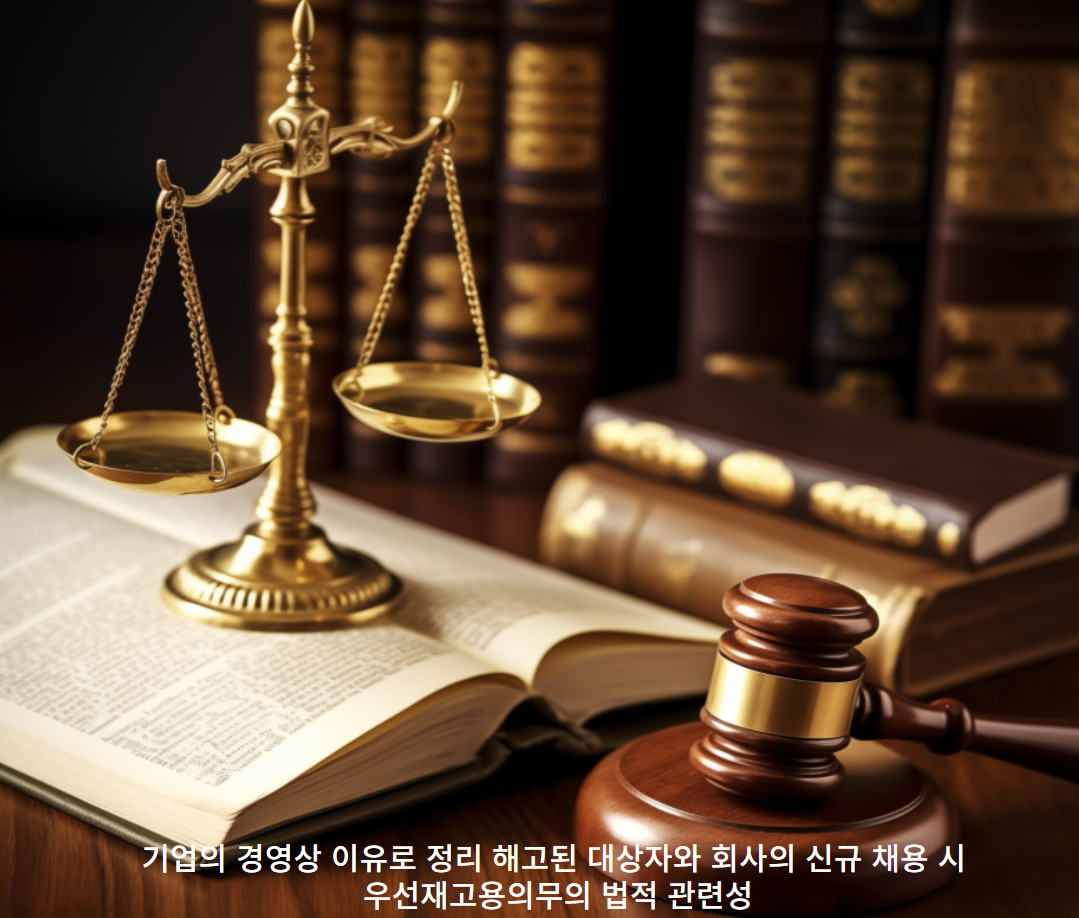 기업의 경영상 이유로 정리 해고된 대상자와 회사의 신규 채용 시 우선재고용의무의 법적 관련성