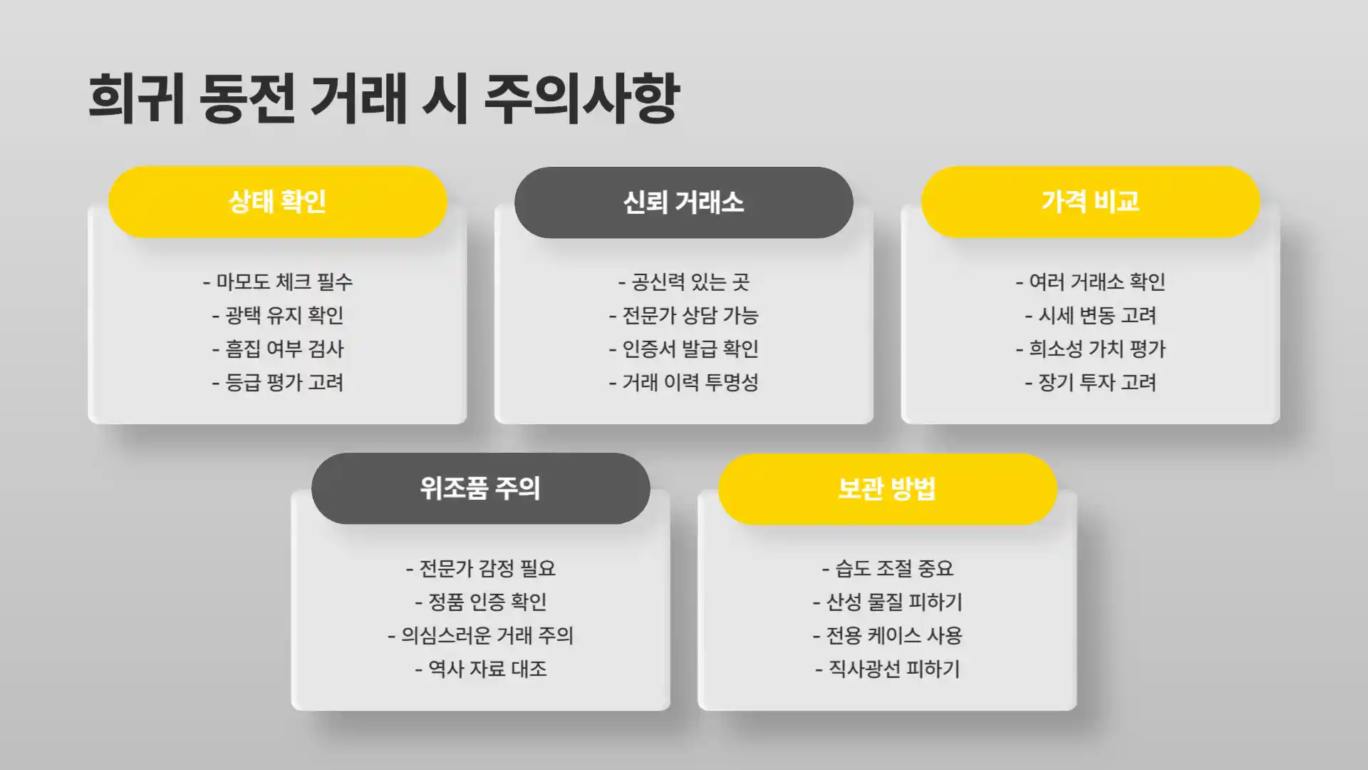 10원 희귀동전 년도 가격표