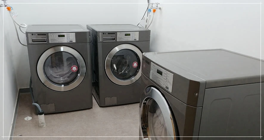 리조트 세탁실