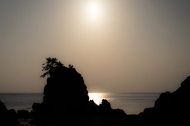 포항 장기 일출암