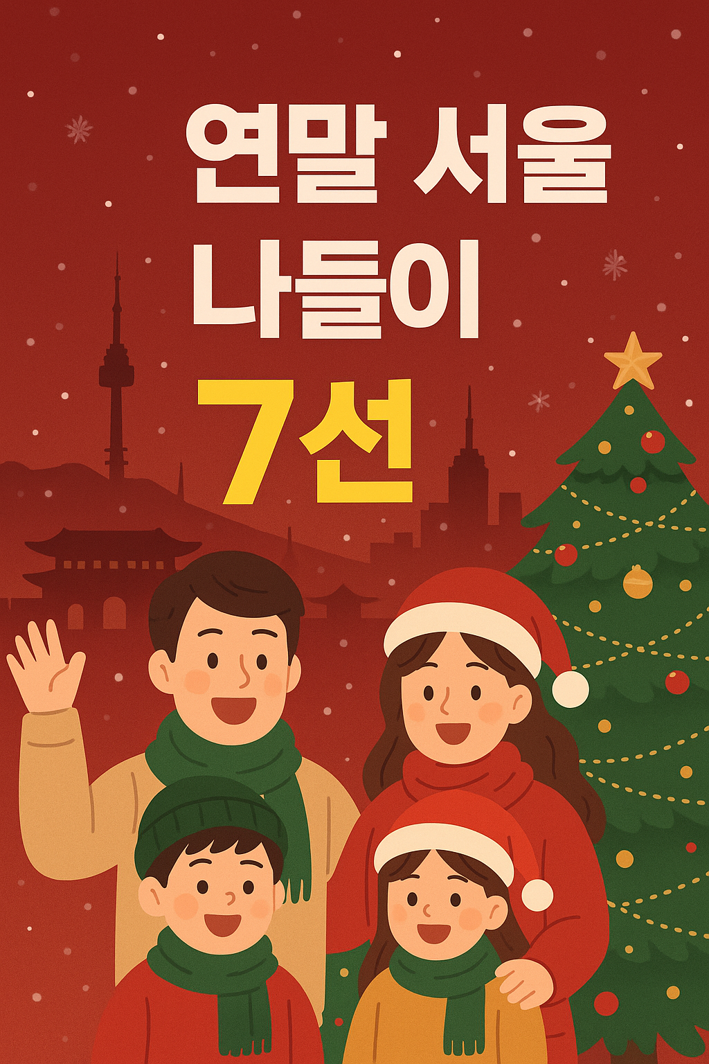 연말 안 가면 손해! 서울 가족 나들이 핫플 7곳