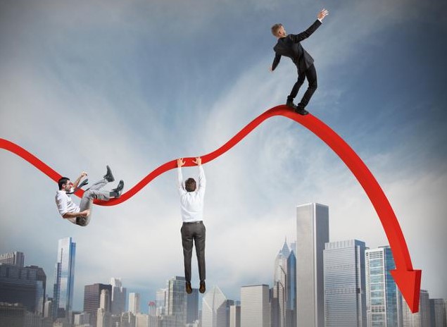 자산시장의-오름과-내림을-표현한-일러스트-이미지