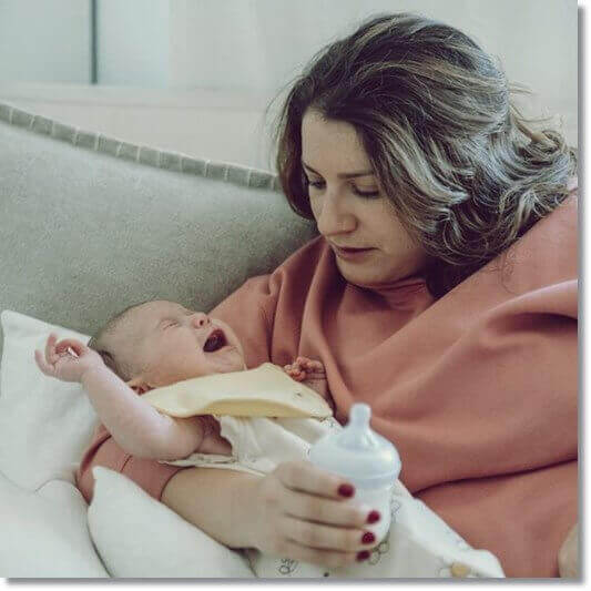 소아 유당 불내증, 분유를 거부하는 아기