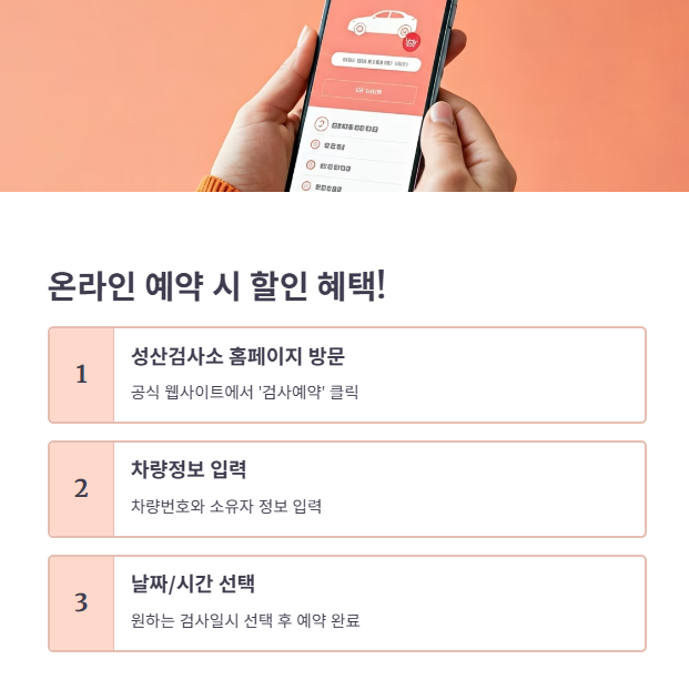 온라인 예약 방법과 검사 비용 안내