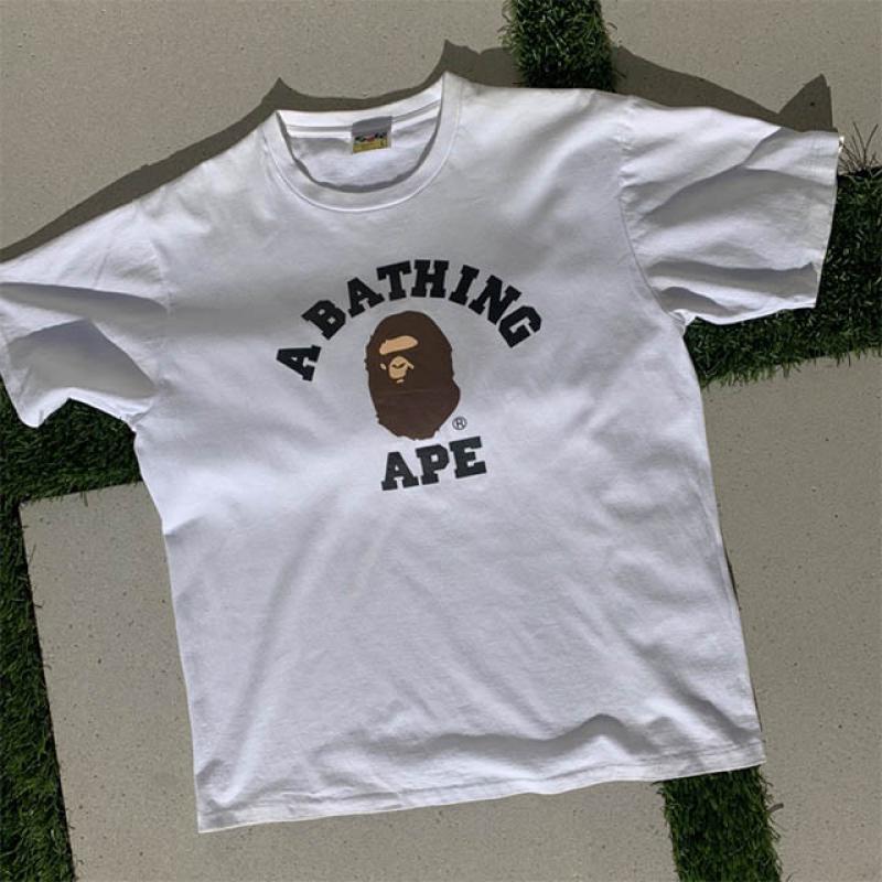 베이프 일본 컬리지 반팔 티셔츠