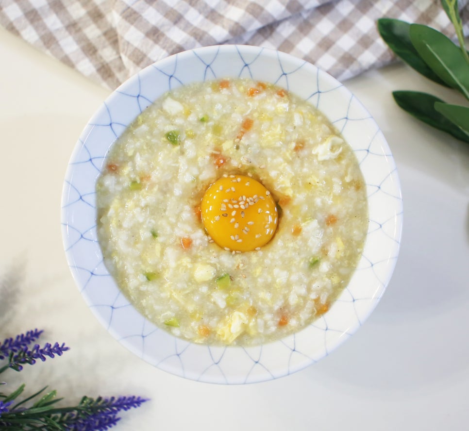 계란 야채죽