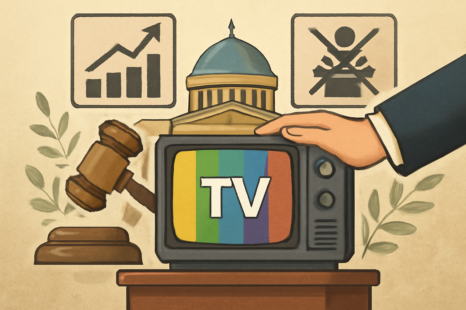 2025 방송법 개정안: 공영방송 지배구조 개편과 정치적 독립성 확대 관련 사진