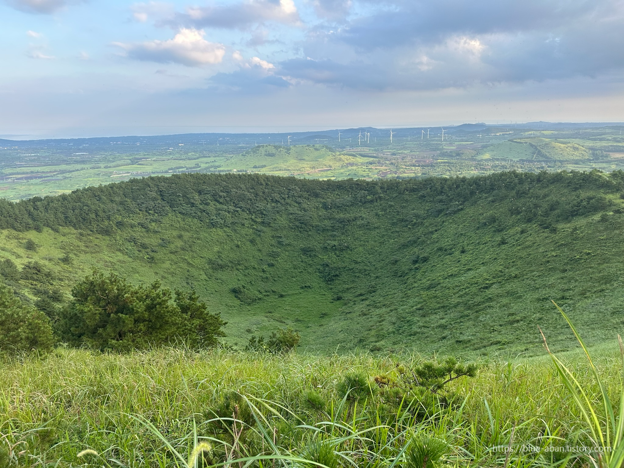 다랑쉬-오름-분화구