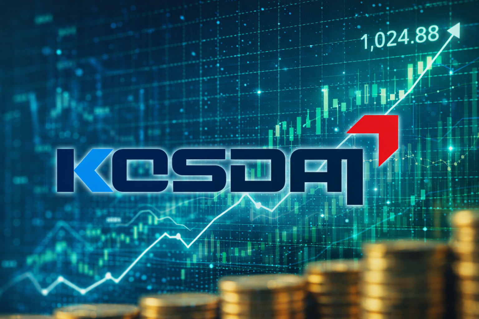 코스닥 지수 상승 이미지