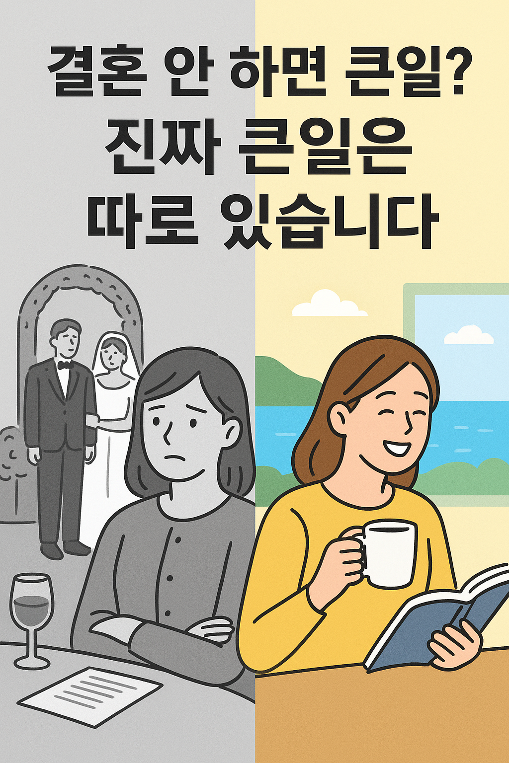 "결혼 안 하면 큰일 나는 줄 알았죠?" 30대 비혼주의자가 말하는 '모르면 손해'인 것들