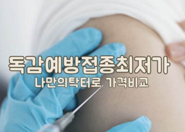 독감 백신 3가 4가 차이