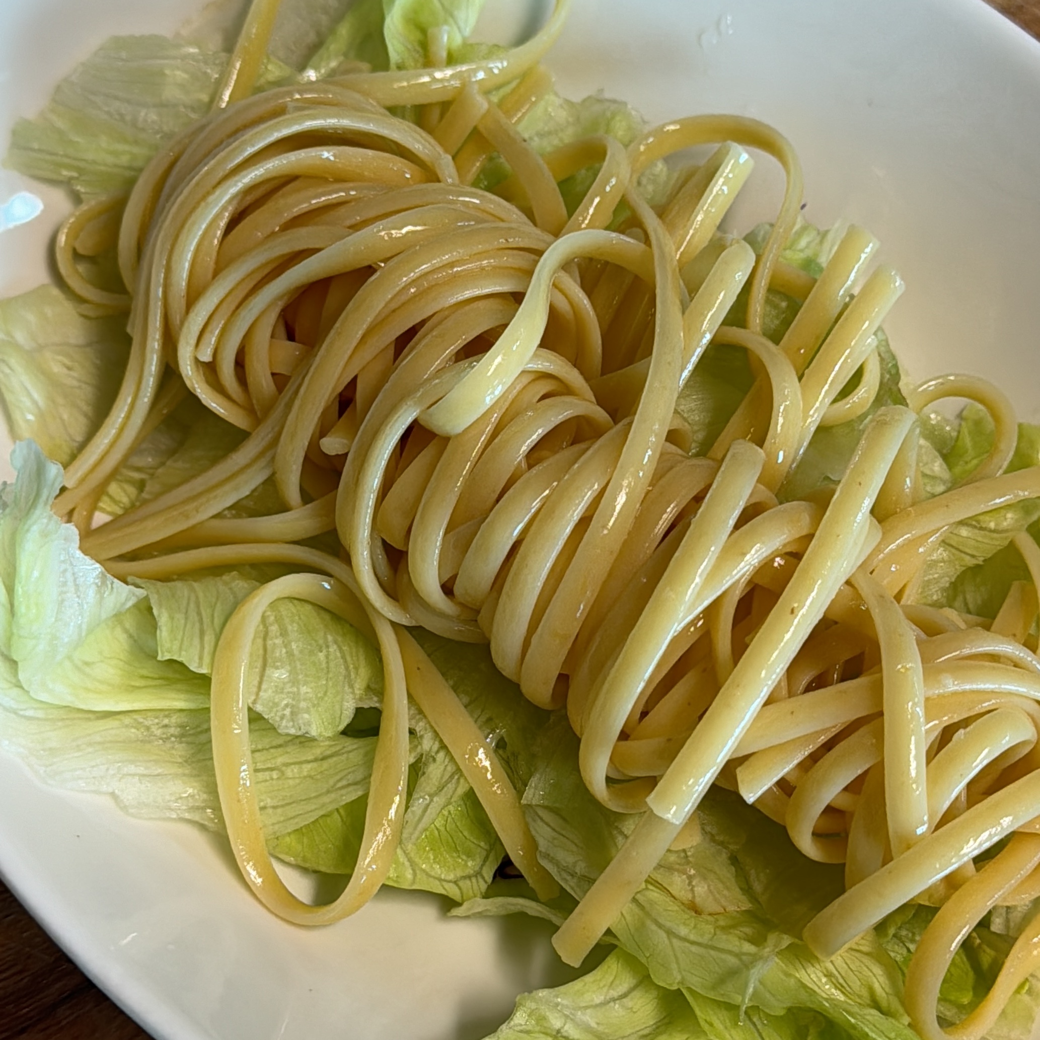 샐러드 파스타 만들기