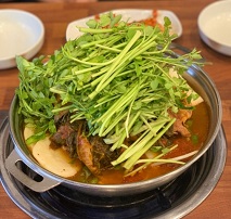 미나리감자탕