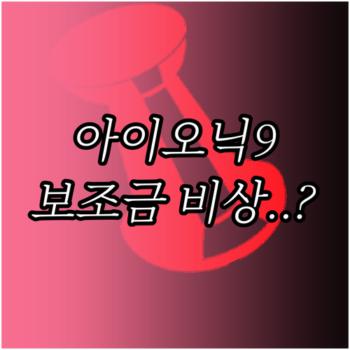 아이오닉 9 성능형 AWD 배터리 효..