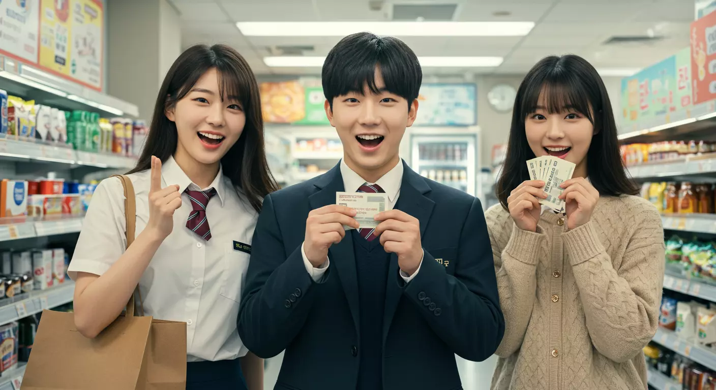 청소년 최저임금 관련 확인하는 이미지