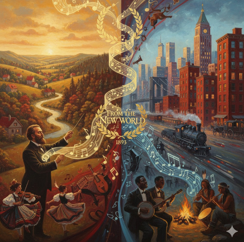 드보르작 교향곡 '신세계로부터' 관련 그림