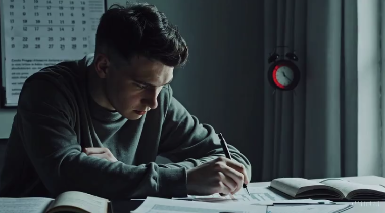 연체 전 청년의 모습