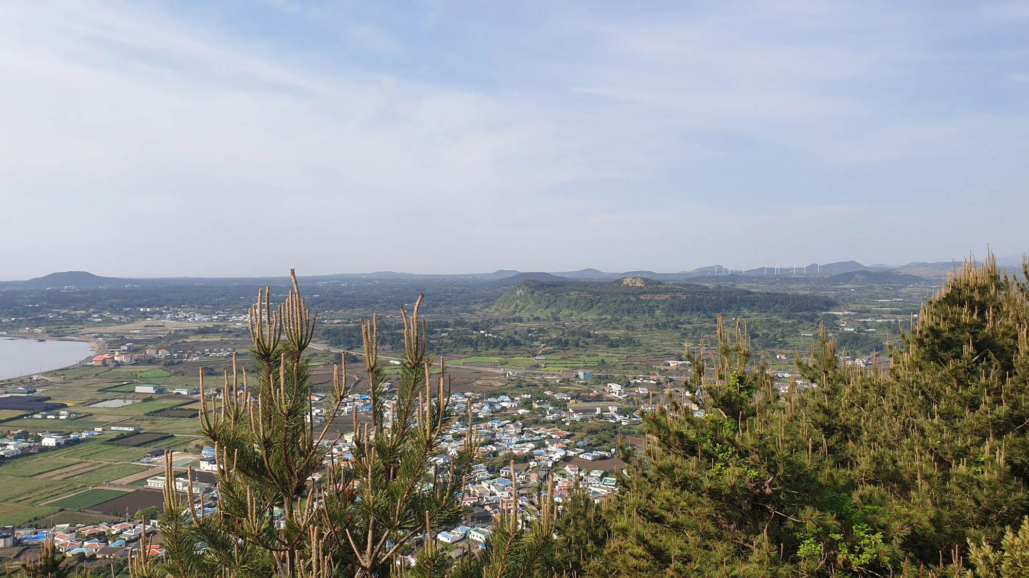 성산읍 시흥리 모습
