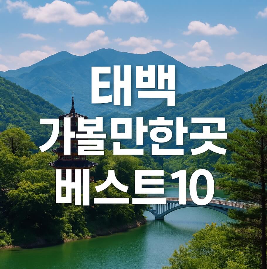 태백 가볼만한곳 베스트10