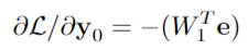 그림 03. L의 y0에 대한 기울기