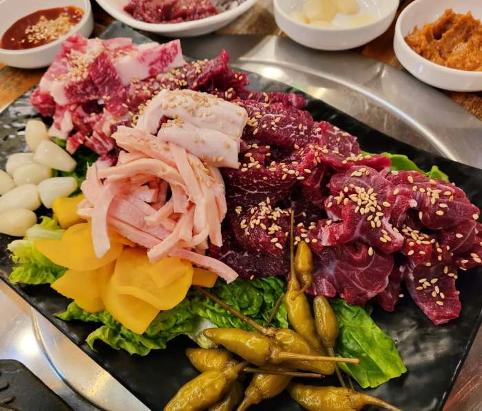어서와 한국은 처음이지 한우 숯불 구이 채끝살 부챗살 갈빗살 꽃갈비 캐나다 친구들 편 강릉 맛집 위치
