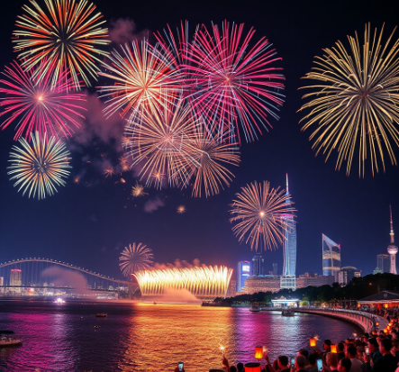 여의도불꽃축제그림