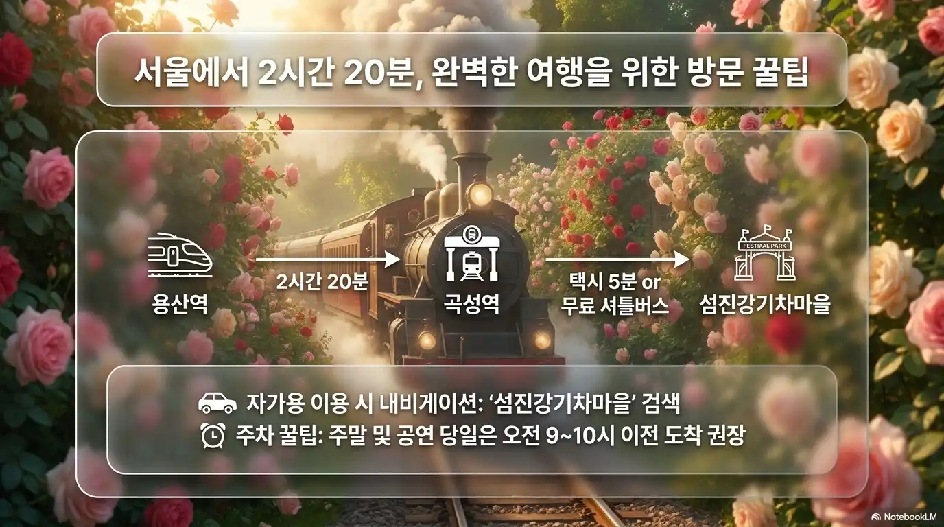 곡성 장미축제 서울에서 가는 방법