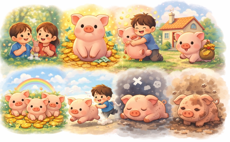 돼지꿈 해몽 상황별 총정리! 재물운 터지는 돼지꿈 7가지!