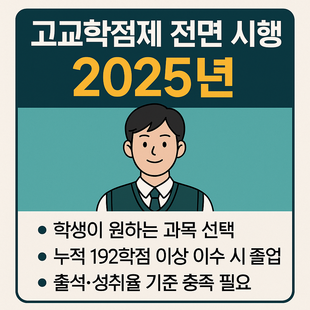 고교학점제 전면 시행