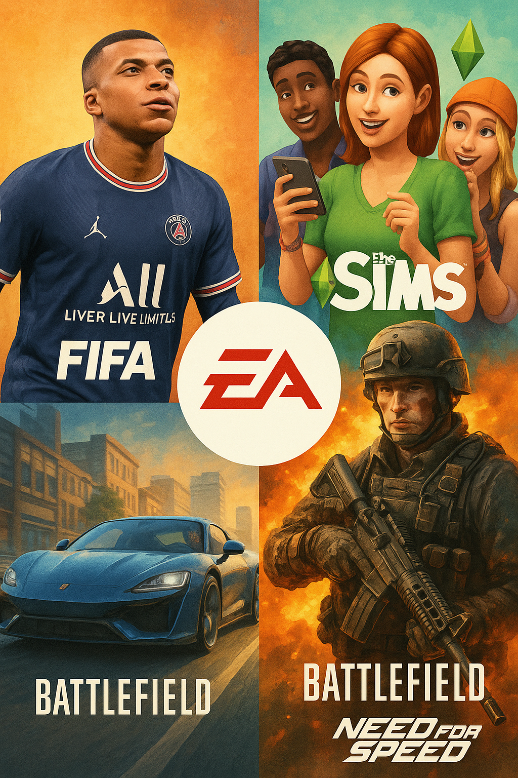 EA의 비즈니스 전략 변화 (게임 서비스화, DLC 모델, IP 집중)