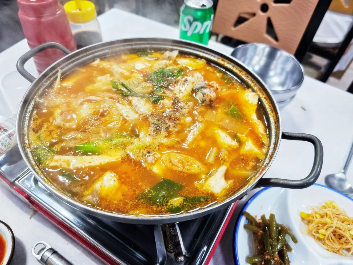 거제도-고현시장-칠천도횟집-매운탕